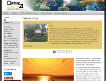 Tablet Screenshot of century21toledobend.com
